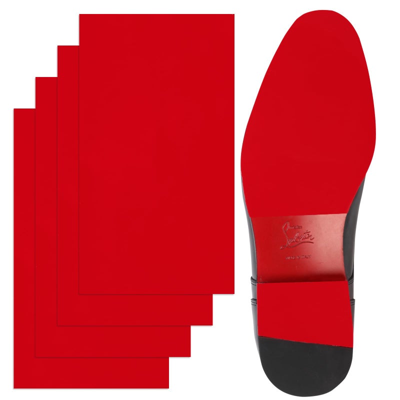 GQTJP Shoe Sole Protector, 4 Pcs Self Adhesive Shoe Bottom Protector for High Heels, Silicone Anti Slip Shoe Grips on Bottom of Shoes, Sole Guard Non Slip Pads for Shoes(12'' by 5'') - Image 1